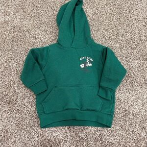 Green Kids 'Best Buds' Hooded Sweatshirt